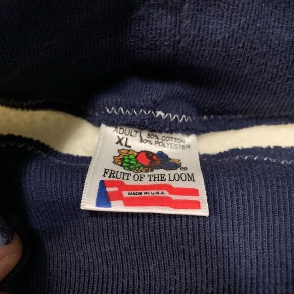 VTG Fruit Of The Loom Womens Grandma Aztec Pullover Sweater Size XL Long Sleeve - Picture 4 of 7